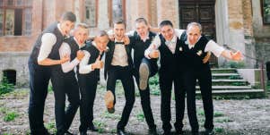 man, wedding