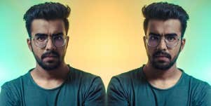 Man with glasses