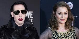 Marilyn Manson and Esme Bianco