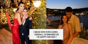 Kourtney Kardashian, Mason Disick, Kendall Jenner, Devin Booker