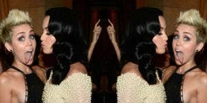 Miley Cyrus Claims Katy Perry Wrote 'I Kissed A Girl' About Her