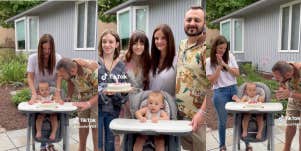 Couple at son's first birthday, mom humiliated
