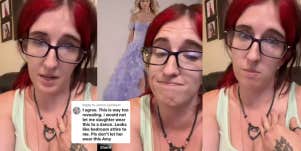 A TikTok mom responds to online backlash for buying her daughter a homecoming dress that was deemed "revealing" for some parents.