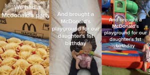 Mom, birthday party, McDonalds, TikTok
