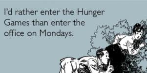 Hunger Games Monday meme