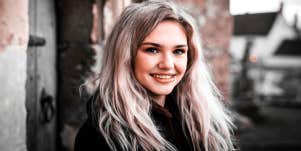 smiling woman