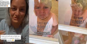 mom gets backlash for yelling at her toddler that locked her out of rhe house