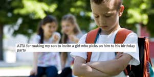 boy being bullied