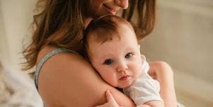 mom with baby
