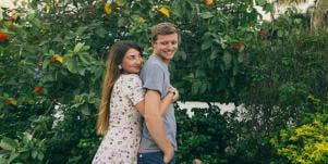photo of author and boyfriend