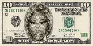 All Those In Favor Of Putting Nicki Minaj On The $10 Bill, Say 'Aye'!