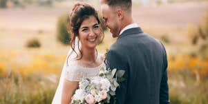 happy married couple