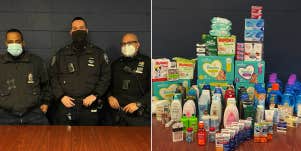 nypd arrest people for stealing diapers and cough medicine