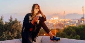 woman considering organization ideas for small apartments