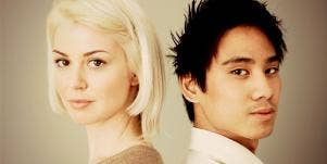 man and woman with rare personality type