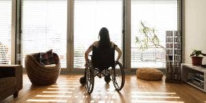 woman in wheelchair 