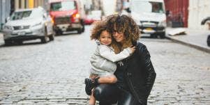 single mom on Valentine's Day