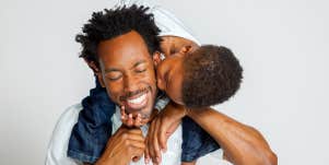 Dad and son