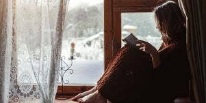 woman reading