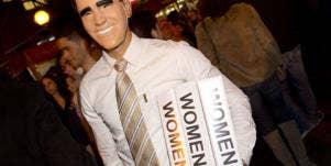 mitt romney holding binders full of women