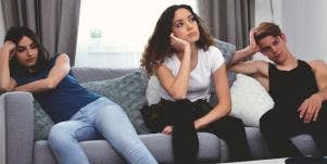 Roommates arguing with girlfriend