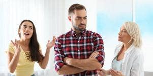 Wife and mother fight over young man