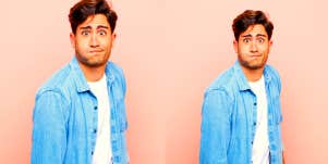 man looking into the camera wondering if he's low value