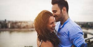 couple hugging