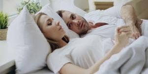 couple in bed