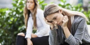 woman and bad friend