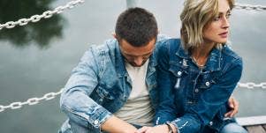 unhappy couple
