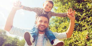 single dad, son