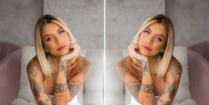 single mom with tattoos