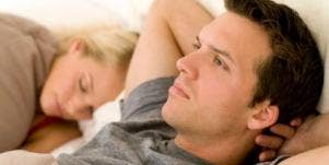Sleep deprived couple