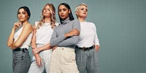 group of empowered women