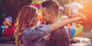 couple in an embrace