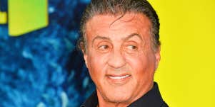 Sylvester Stallone closeup