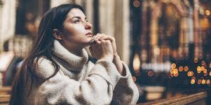 woman thinking
