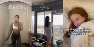 Women sharing their days as stay-at-home girlfriends