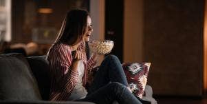 woman in bed
