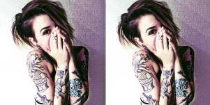 tatooed girl