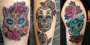sugar skull tattoo designs and their meanings