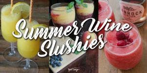 wine slushie recipe summer wine cooler