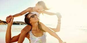 mom and daughter