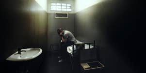 inmate in a prison