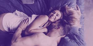 couple in bed