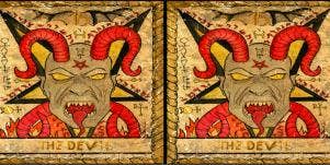 The Devil Tarot Card Meanings: Upright, Reversed, Love