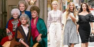 The Golden Girls And Sex And The City Cast