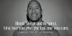 Dwayne Johnson quotes The Rock Quotes Inspirational quotes Motivation