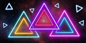 colorful triangles